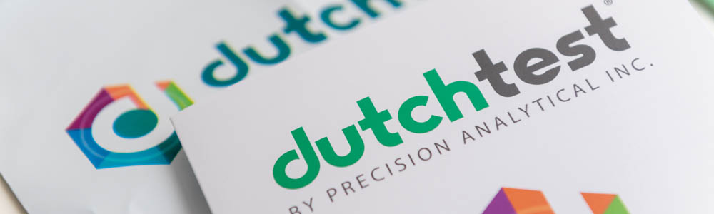 Close-up of DUTCH test brochure Close-up of DUTCH test brochure